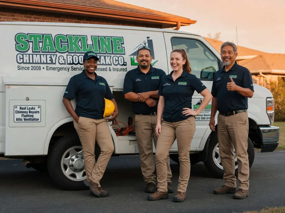 Chimney flashing repair company in Evansdale, IA